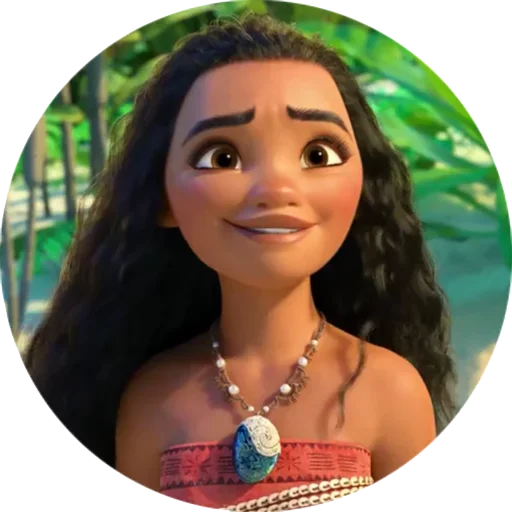 😃 Стикер «Moana / Oceania / Моана» для Telegram