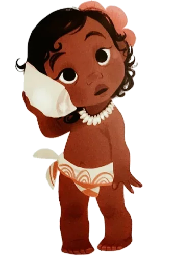 👂 Стикер «Moana / Oceania / Моана» для Telegram