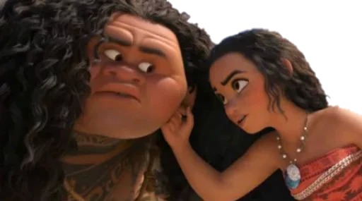 😠 Стикер «Moana / Oceania / Моана» для Telegram