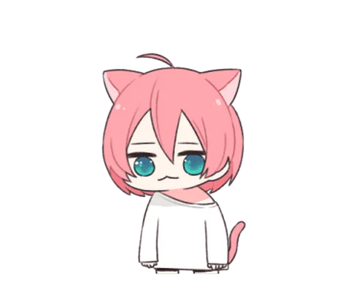 😕 Стикер «Moa Nyan» для Telegram