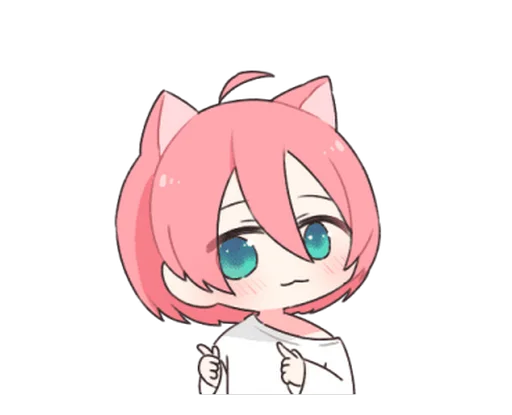 🙂 Стикер «Moa Nyan» для Telegram
