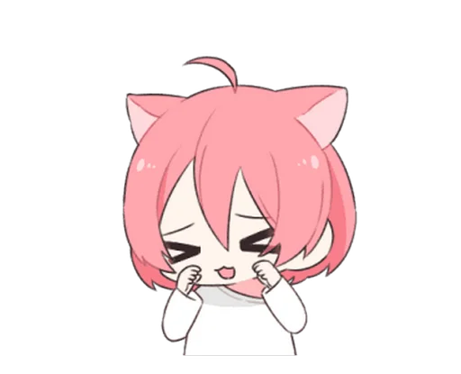 😆 Стикер «Moa Nyan» для Telegram