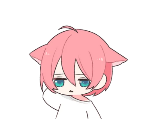 😐 Стикер «Moa Nyan» для Telegram