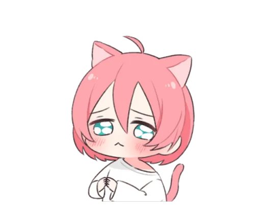 🥺 Стикер «Moa Nyan» для Telegram