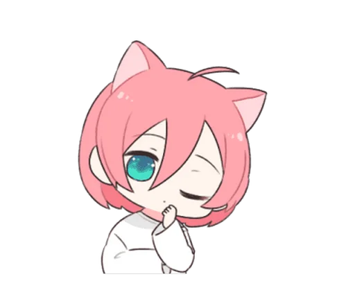 😉 Стикер «Moa Nyan» для Telegram