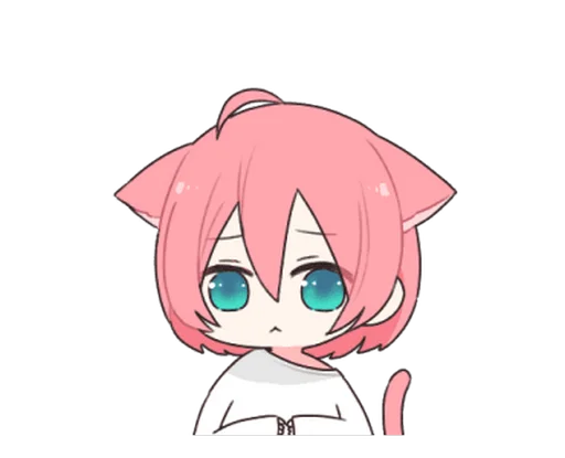 😔 Стикер «Moa Nyan» для Telegram