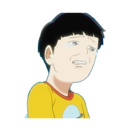 😭 Стикер «Mob Psycho 100» для Telegram