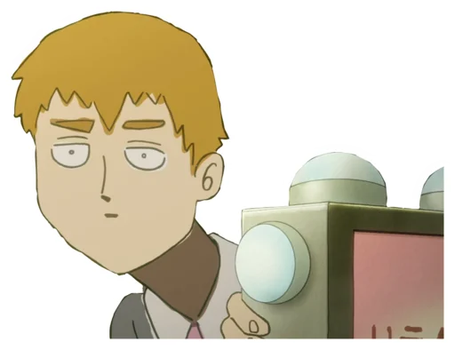 ❓ Стикер «Mob Psycho 100» для Telegram