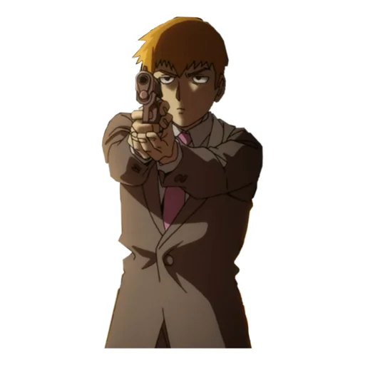 🔫 Стикер «Mob Psycho 100» для Telegram