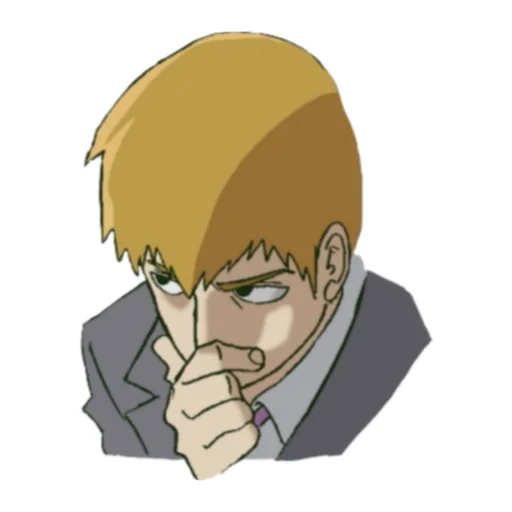 🤔 Стикер «Mob Psycho 100» для Telegram