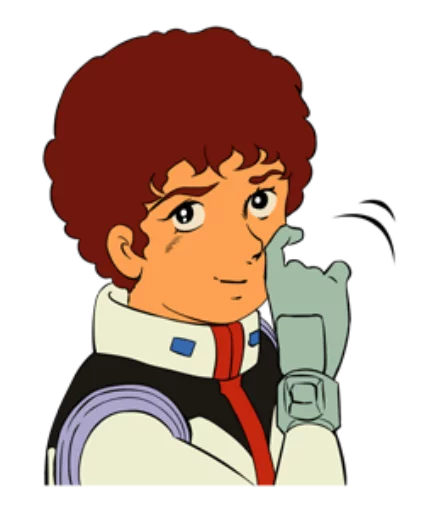 🙂 Стикер «Gundam 0079 + Zeta Gundam» для Telegram