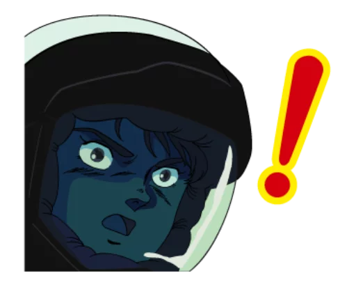 😮 Стикер «Gundam 0079 + Zeta Gundam» для Telegram