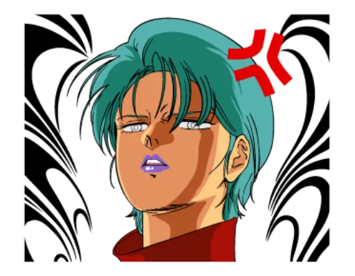 😠 Стикер «Gundam 0079 + Zeta Gundam» для Telegram