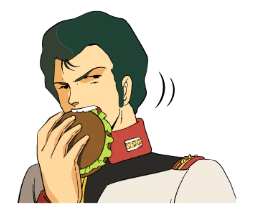 🍔 Стикер «Gundam 0079 + Zeta Gundam» для Telegram