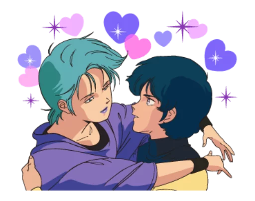 💏 Стикер «Gundam 0079 + Zeta Gundam» для Telegram