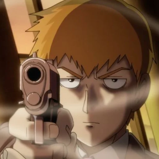 😤 Стикер «MobPsycho100» для Telegram