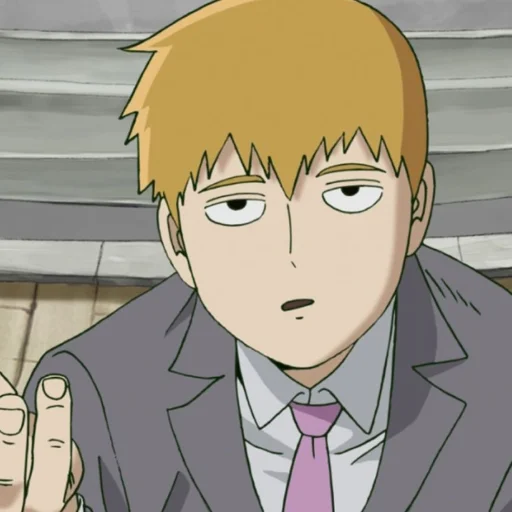 😩 Стикер «MobPsycho100» для Telegram