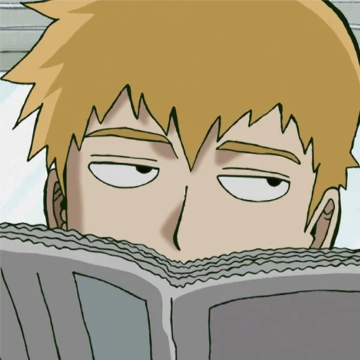 😶 Стикер «MobPsycho100» для Telegram