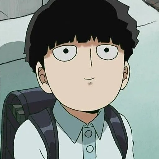 😶 Стикер «MobPsycho100» для Telegram