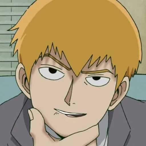 😏 Стикер «MobPsycho100» для Telegram