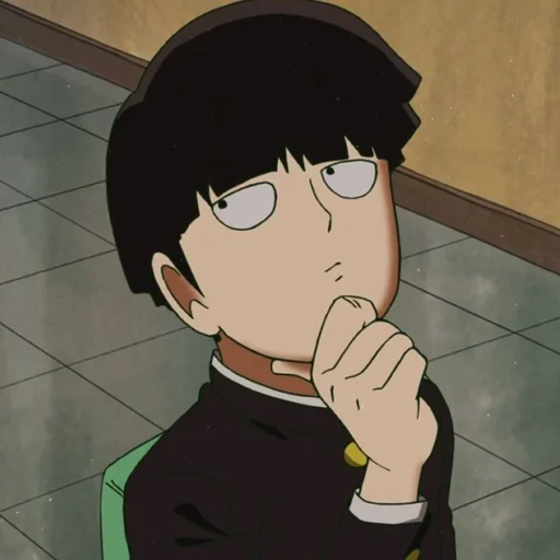 🤔 Стикер «MobPsycho100» для Telegram