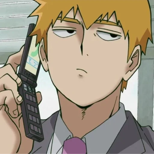 🙄 Стикер «MobPsycho100» для Telegram