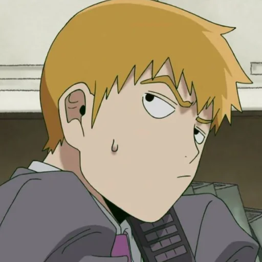 🤫 Стикер «MobPsycho100» для Telegram