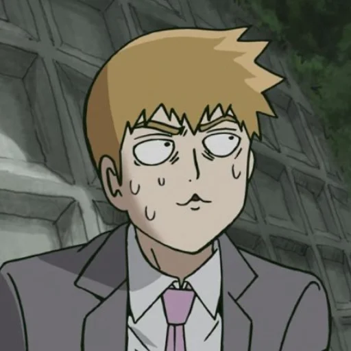 😳 Стикер «MobPsycho100» для Telegram