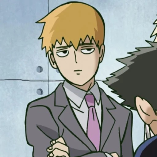 😒 Стикер «MobPsycho100» для Telegram