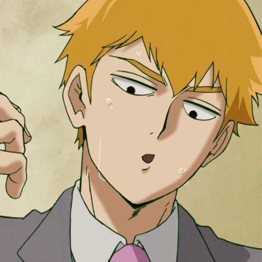 😎 Стикер «MobPsycho100» для Telegram