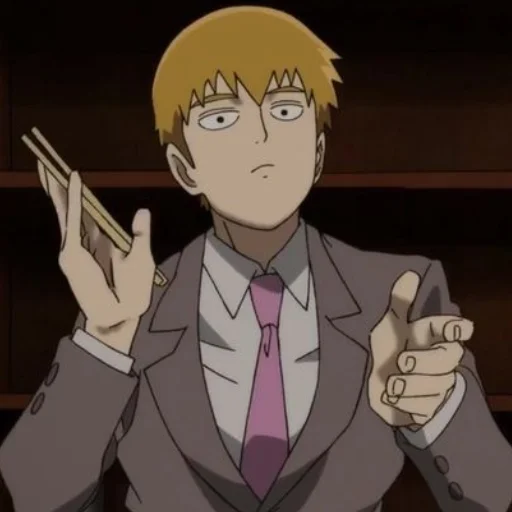 👉 Стикер «MobPsycho100» для Telegram