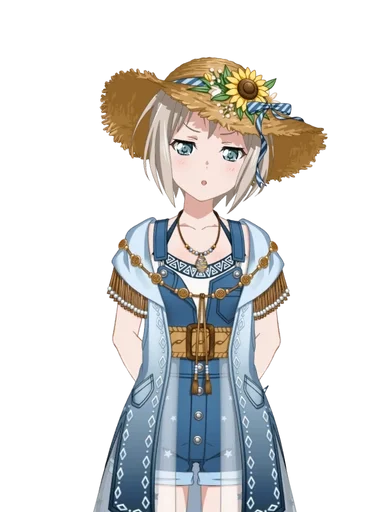 🌻 Стикер «Moca Aoba» для Telegram