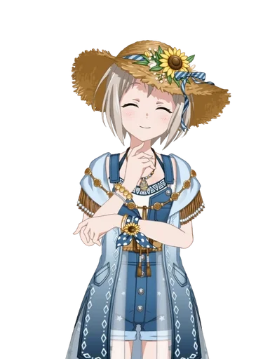 🌻 Стикер «Moca Aoba» для Telegram