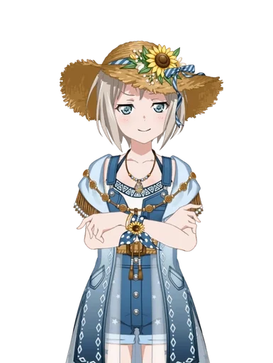 🌻 Стикер «Moca Aoba» для Telegram