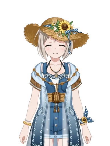 🌻 Стикер «Moca Aoba» для Telegram
