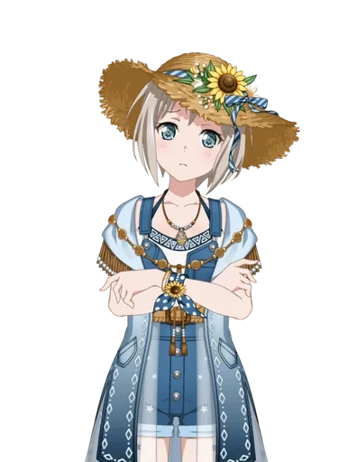 🌻 Стикер «Moca Aoba» для Telegram