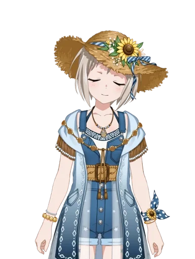 🌻 Стикер «Moca Aoba» для Telegram