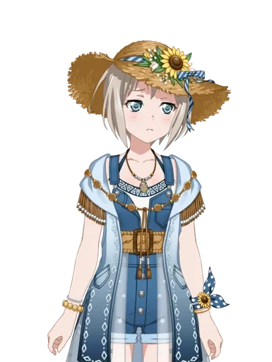 🌻 Стикер «Moca Aoba» для Telegram