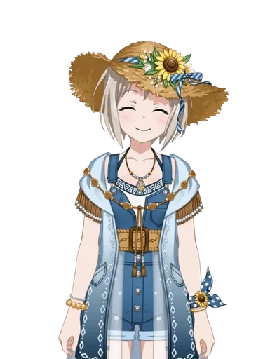 🌻 Стикер «Moca Aoba» для Telegram