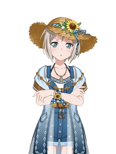 🌻 Стикер «Moca Aoba» для Telegram