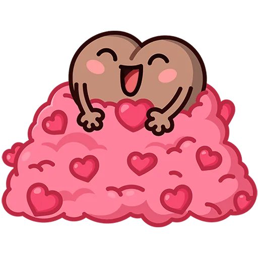 🥰 Стикер «Попкинс Мокка Без Текста» для Telegram