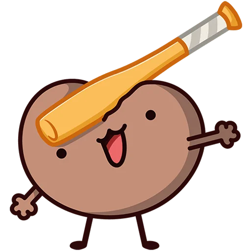 🤪 Стикер «Попкинс Мокка Без Текста» для Telegram
