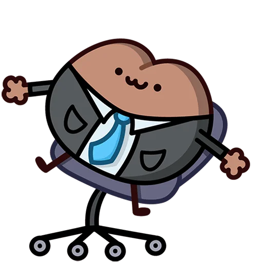 🤵‍♂️ Стикер «Попкинс Мокка Без Текста» для Telegram