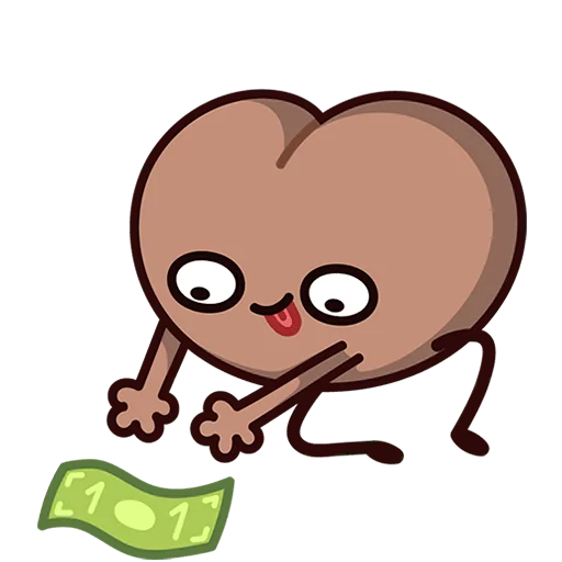 🤑 Стикер «Попкинс Мокка Без Текста» для Telegram