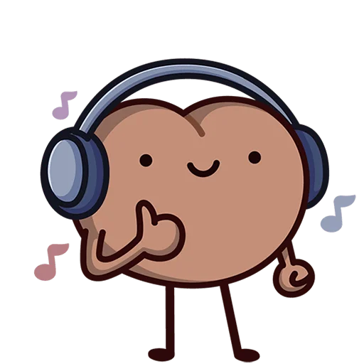 🎧 Стикер «Попкинс Мокка Без Текста» для Telegram