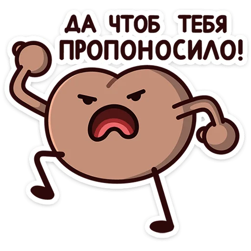 😠 Стикер «Попкинс Мокка» для Telegram