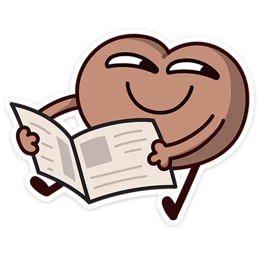 😏 Стикер «Попкинс Мокка» для Telegram