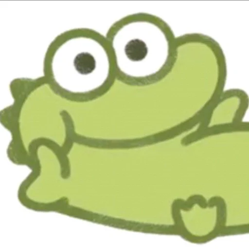 😗 Стикер «Cute Crocodile» для Telegram