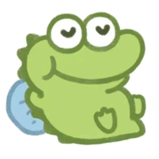 😴 Стикер «Cute Crocodile» для Telegram
