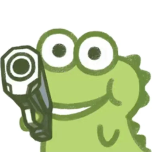 🥊 Стикер «Cute Crocodile» для Telegram